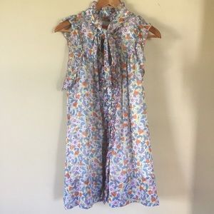 Pinkyotto purple floral babydoll dress